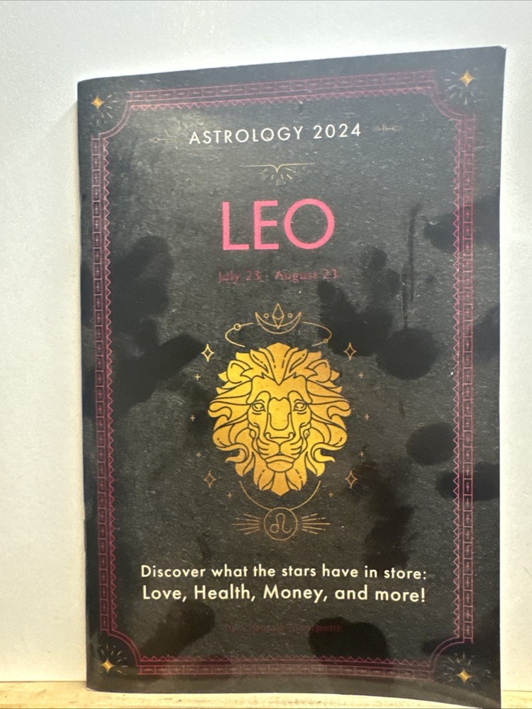 2024 - LEO Astrology Book - BY CHANTALE MONTPETIT