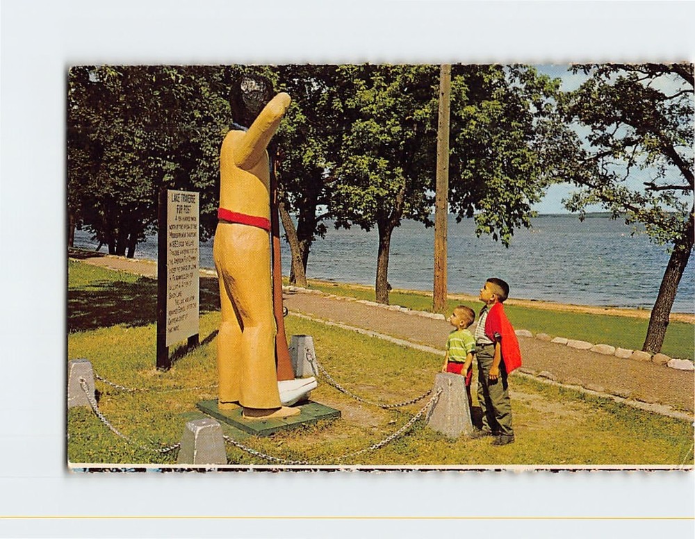 Postcard Chief Bemidji Minnesota USA
