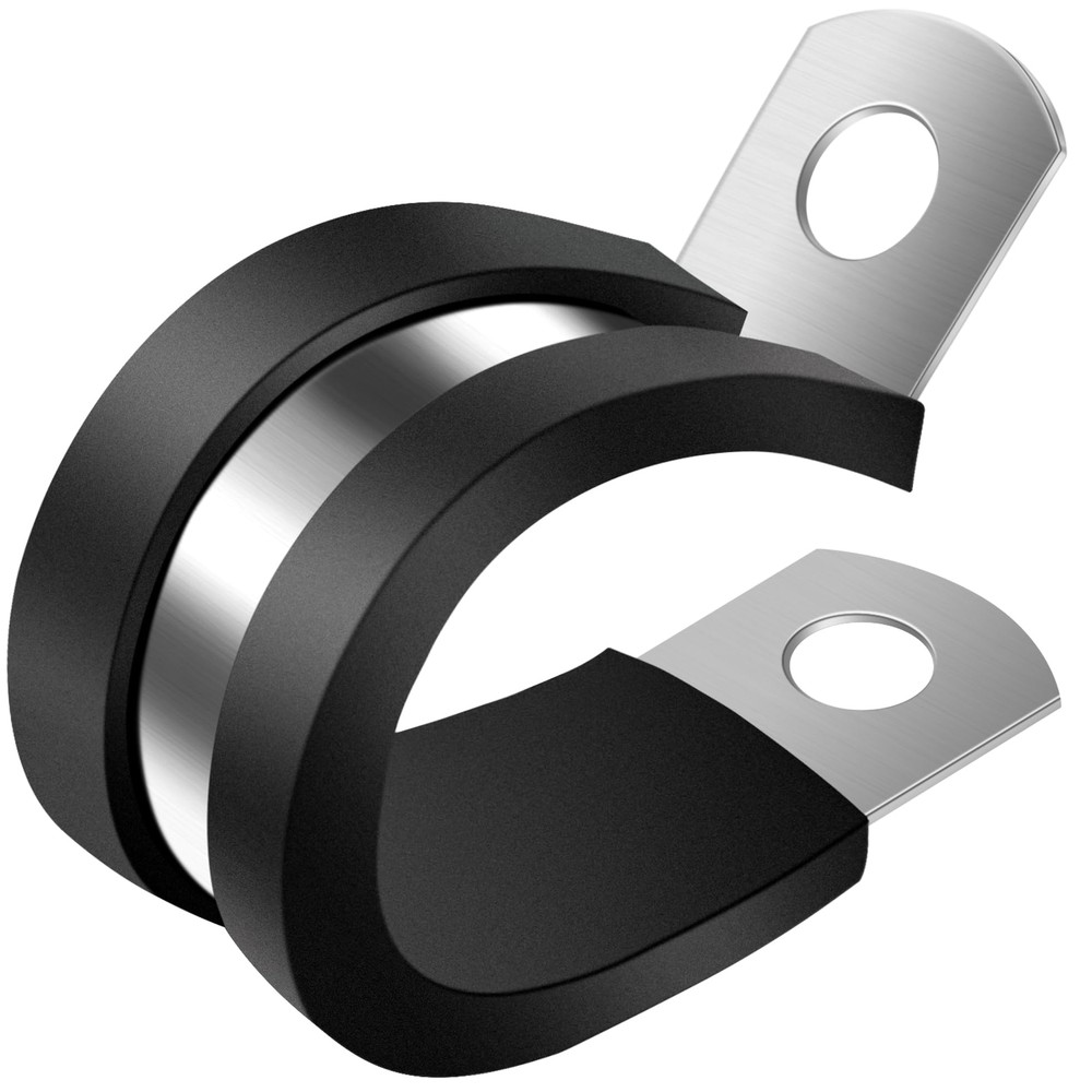 11/4 Inch Cable Clamp 15 Pack Rubber Wiring Clamp Stainless Steel Pipe Clips For