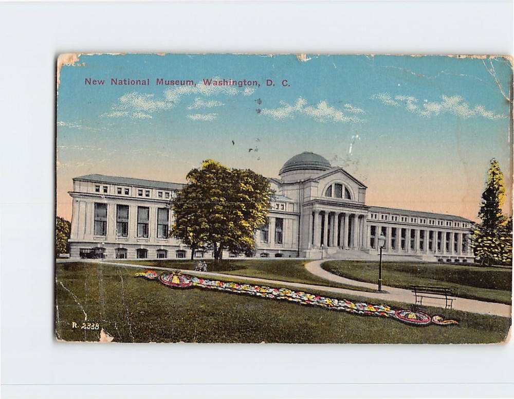 Postcard New National Museum Washington DC