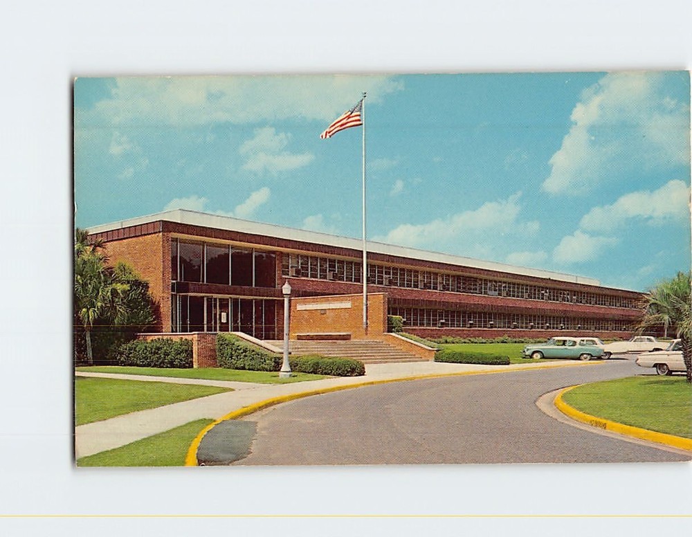 Postcard Tully Gymnasium Florida State University Tallahassee Florida