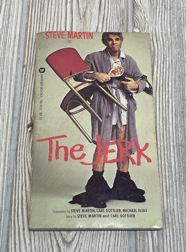 STEVE MARTIN THE JERK Dec 1979 First Print Paperback Book Movie Tie-In