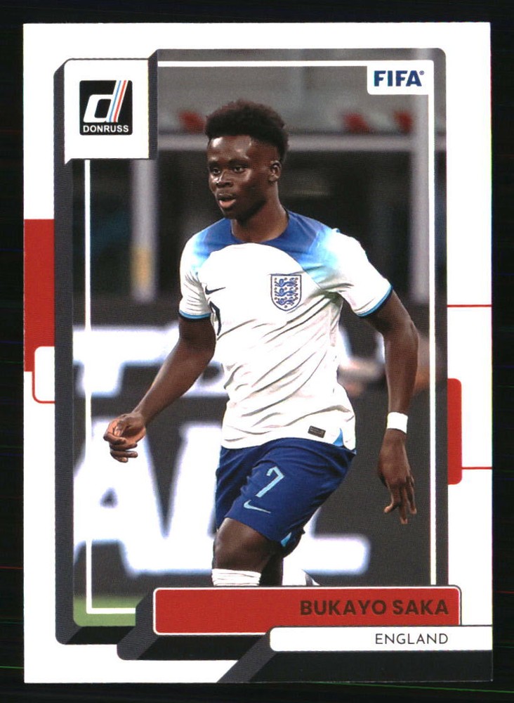 Bukayo Saka 2022-23 Donruss #26 SOCCER Card