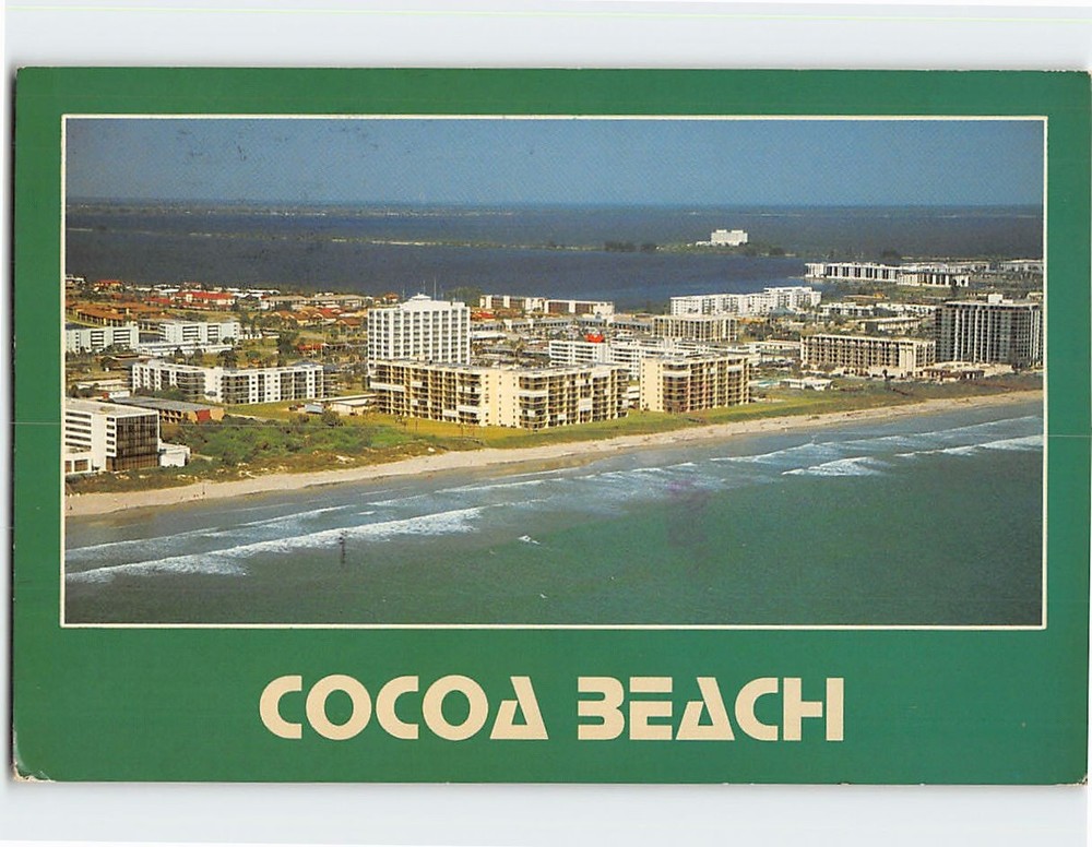 Postcard Greetings From Cocoa Beach Florida