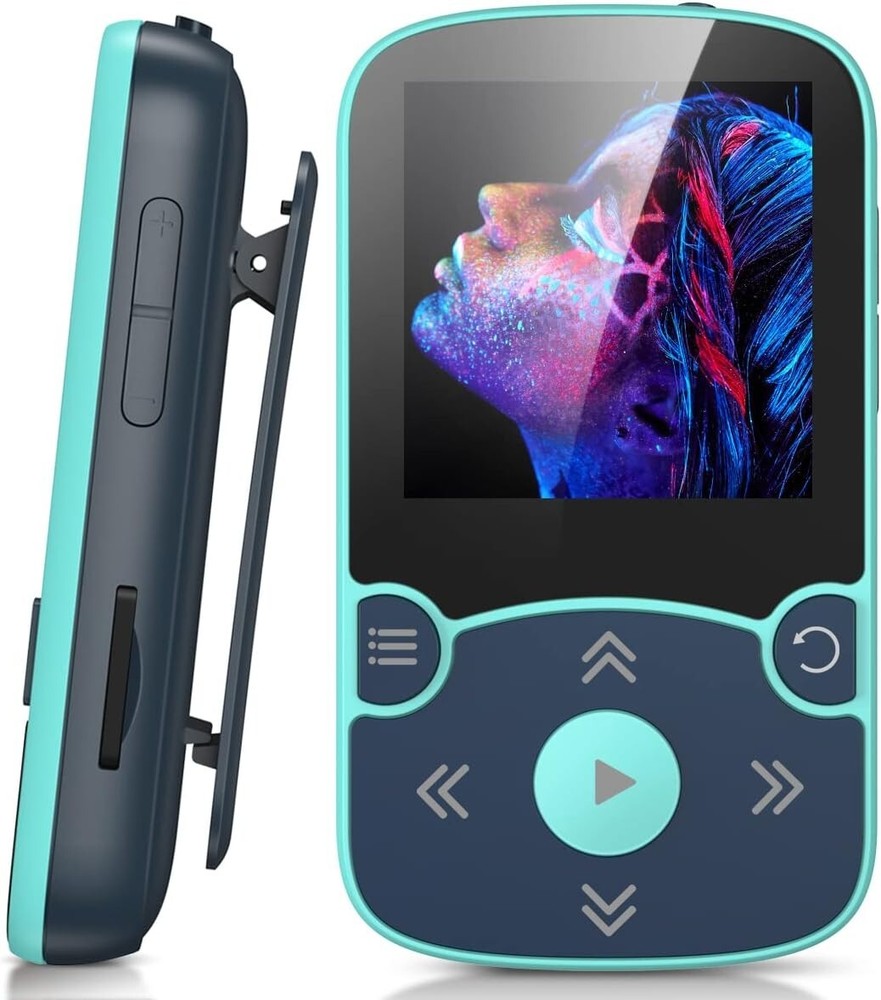 Sport-Ready Bluetooth MP3 Player with 32GB Storage and Pedometer Functionality