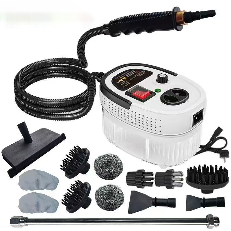 Potente limpiador a vapor 10 en 1 de 2500W para autos 1.2L