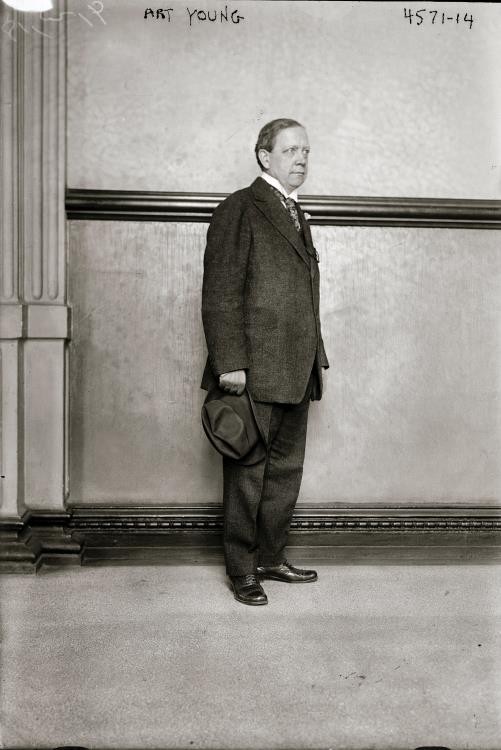 Photo:Art Young,1866-1943,American cartoonist,writer,Arthur Young