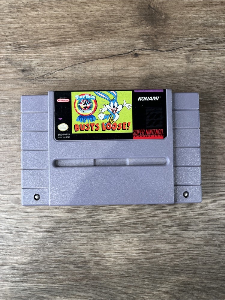 Tiny Toon Adventures: Buster Busts Loose (Super Nintendo Entertainment...
