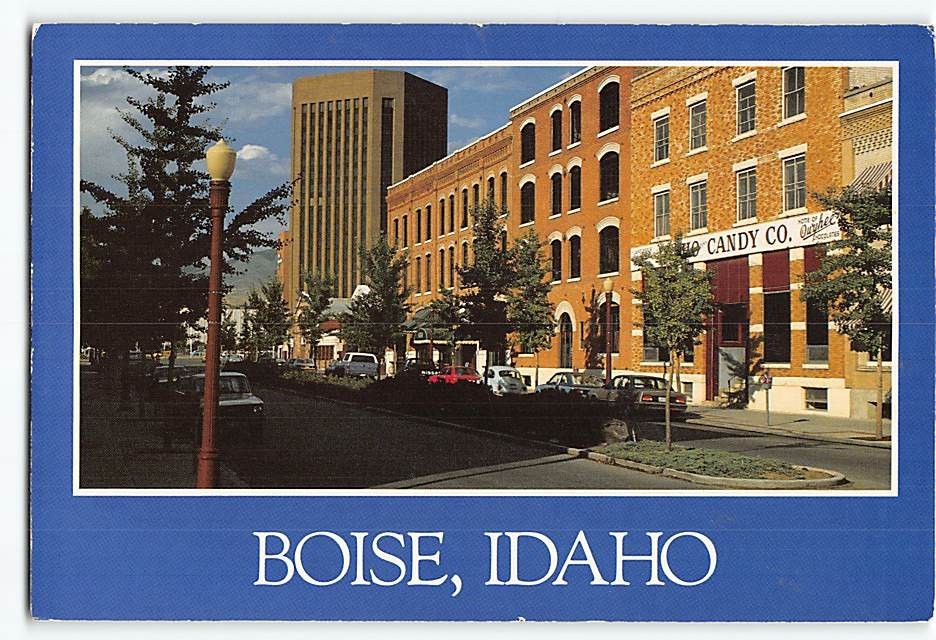 Postcard Boise Idaho USA