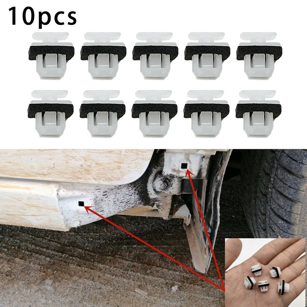 10*Car Sill Moulding Side Skirt Trim Clips For Honda