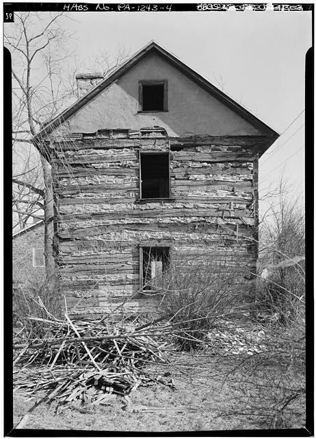 4. NORTH SIDE - William Pennock House, Swarthmore Avenue (moved to Upland,