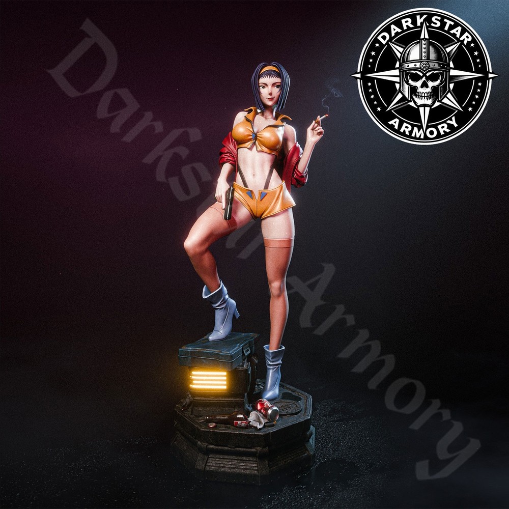 Faye SFW | NSFW NUDE Resin Female Figure Kit 1/6 1/12 1/18 1/24 CA 3D STUDIOS