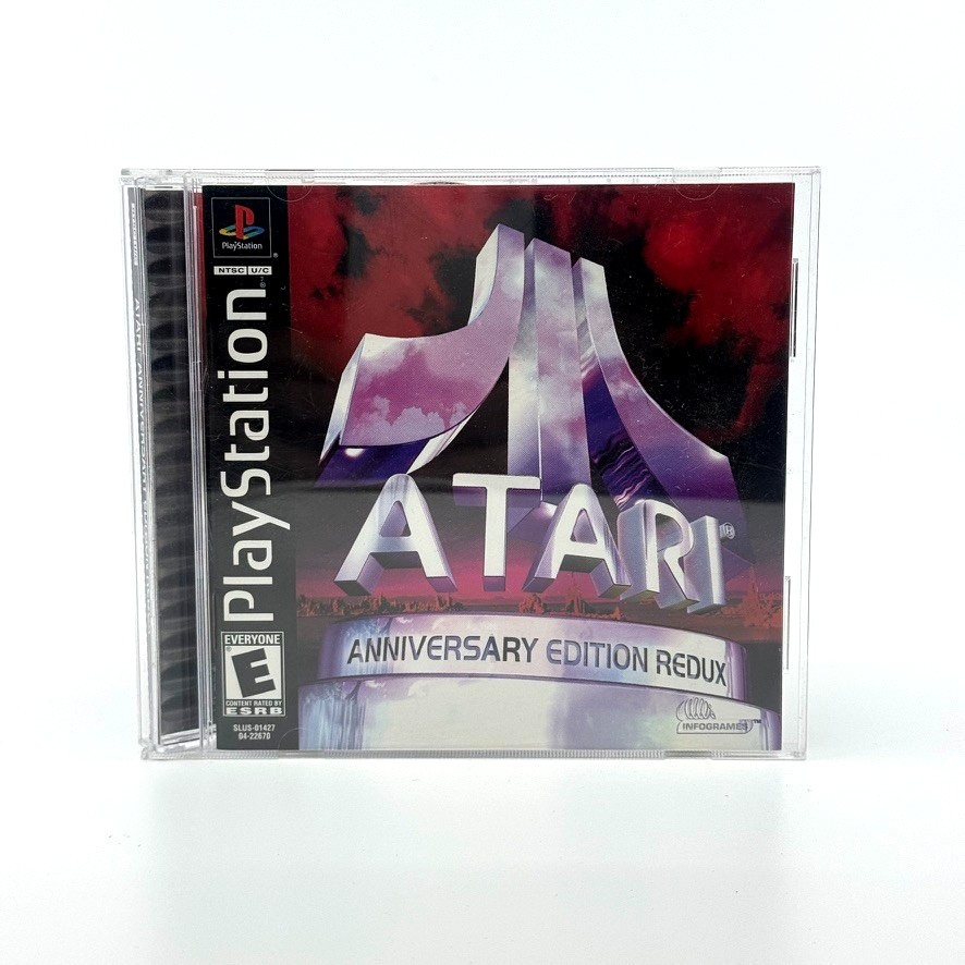Atari Anniversary Edition Redux (PlayStation 1, 2001) CIB Complete PS1