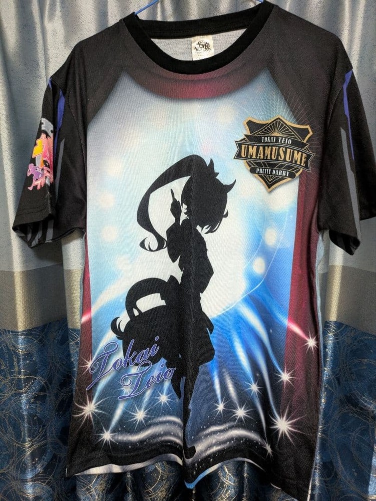Umamusume Full Graphic TShirt Tokai Teio Official Anime Character Apparel