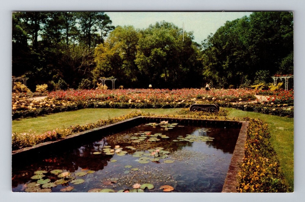 Mobile AL-Alabama, Bellingrath Gardens, Antique, Vintage Souvenir Postcard