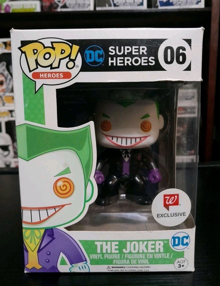 Funko Pop! DC Super Heroes #06 The Joker Walgreens Exclusive 🔥