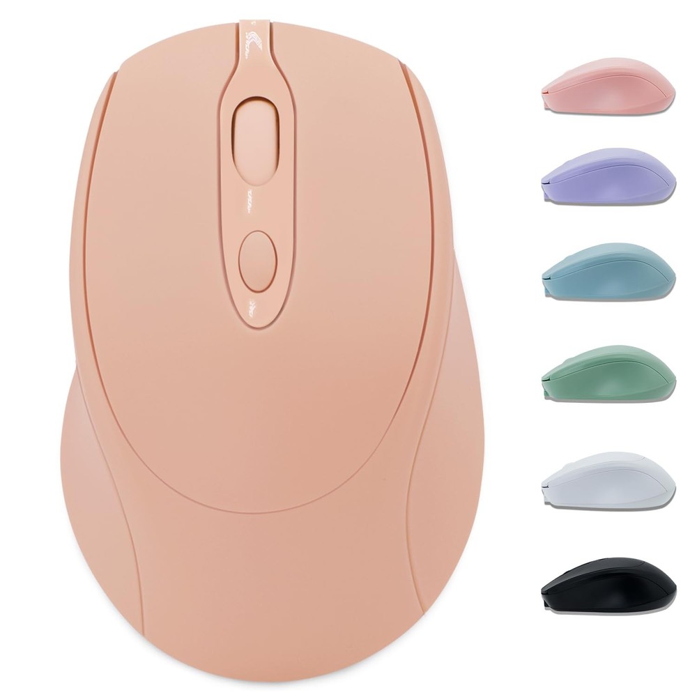 Slim Rechargeable Silent Wireless Mouse for Laptop iPad MacBook Pro
