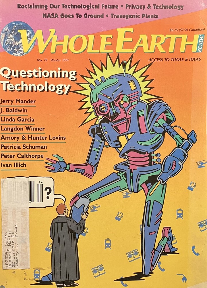 Whole Earth Review Winter 1991