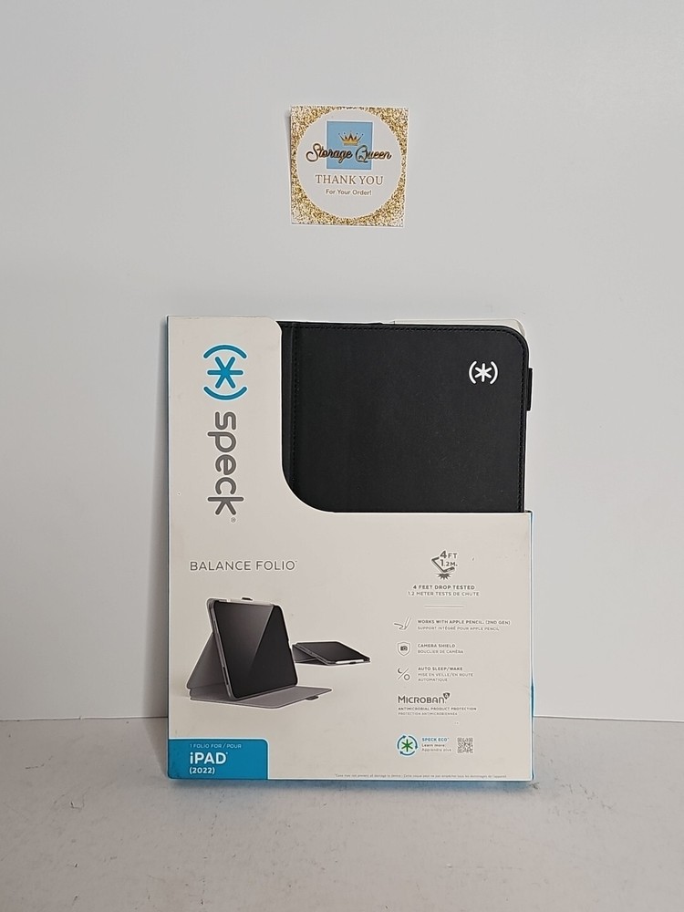 Speck Balance Folio Case for iPad 10th Gen 2022 10.9-inch Protection