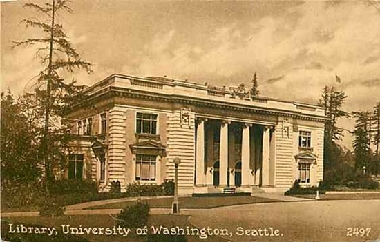 WA, Seattle, Washington, University of Washington, Library, Edward H. Mitchell