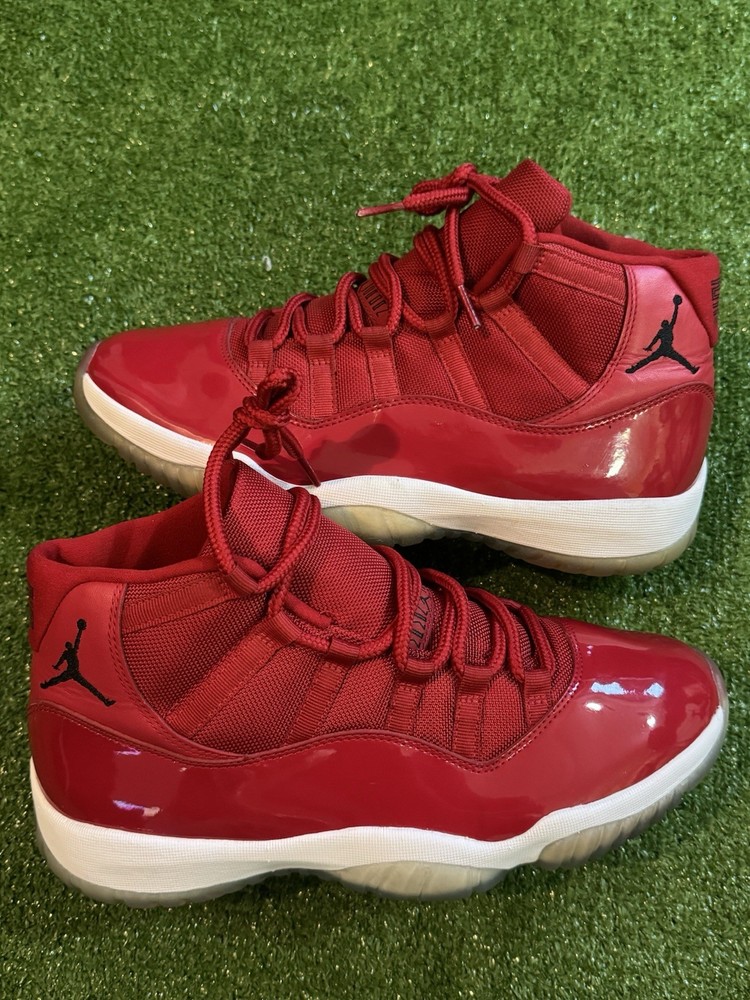 Jordan 11 Retro “Win Like '96 Red White High Top Men's Basketball Sneakers