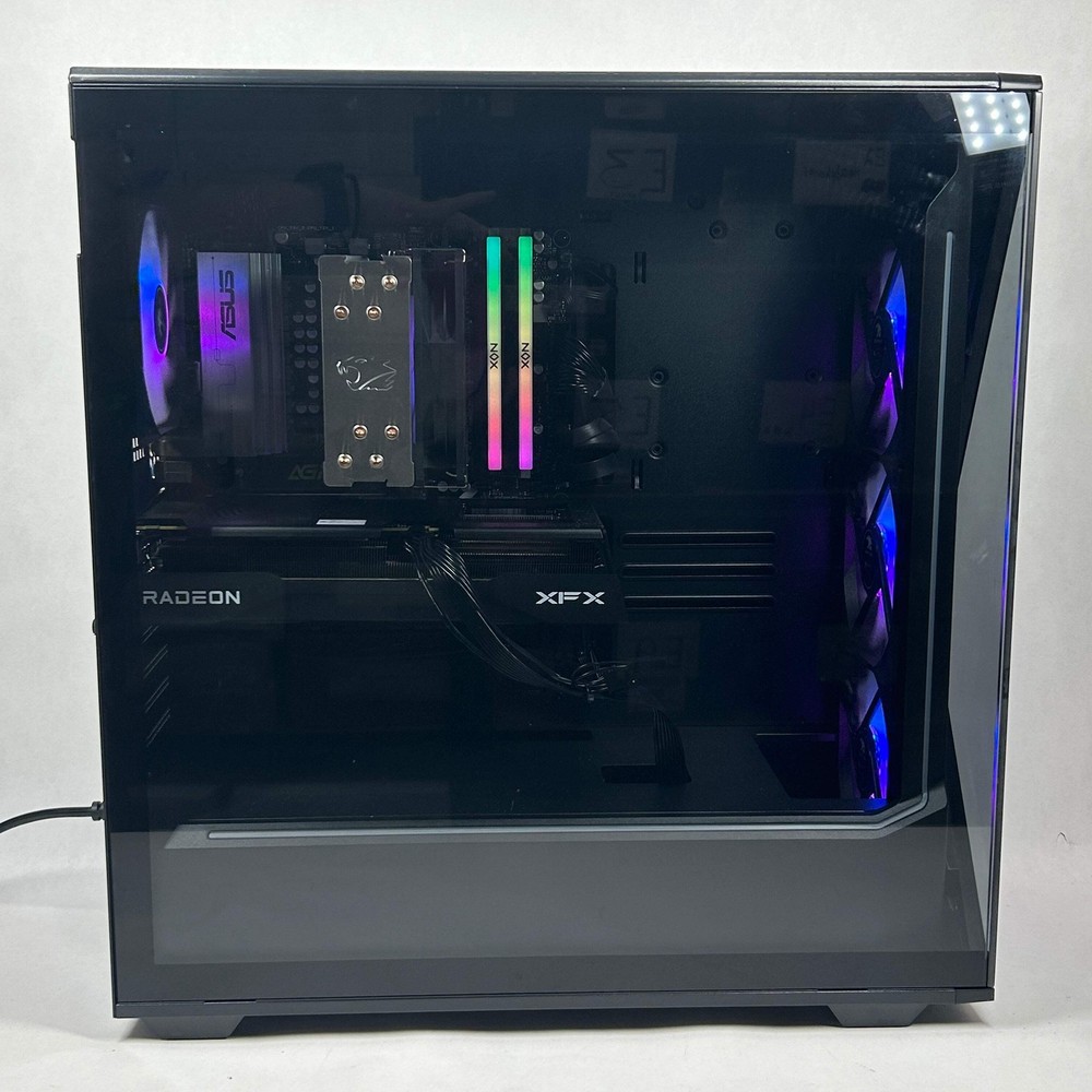 iBuyPower Custom PC Ryzen 7 9700X 3.80GHz 32GB RAM 1TB SSD AMD Radeon RX 9060 XT