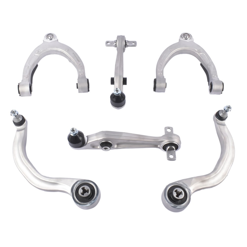 6Pcs Front Upper Lower Control Arms w/Ball Joint Kit for 2017-2021 Tesla Model 3