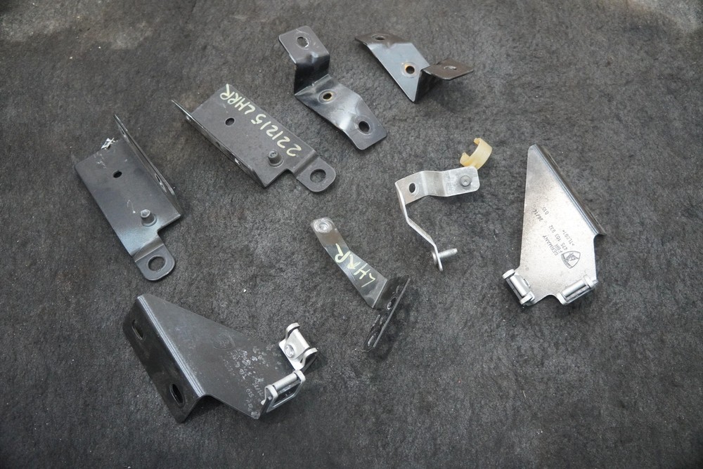 Rear Engine Bay Compartment Bracket Set 475103932 OEM Lamborghini Aventador 2015