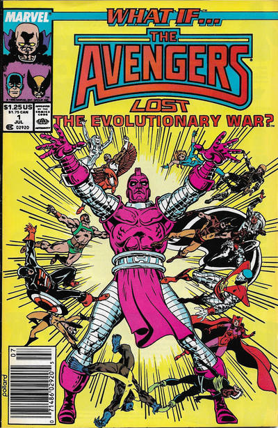 What If Vol 2 #1 Newsstand FN Marvel Evolutionary War Avengers Story