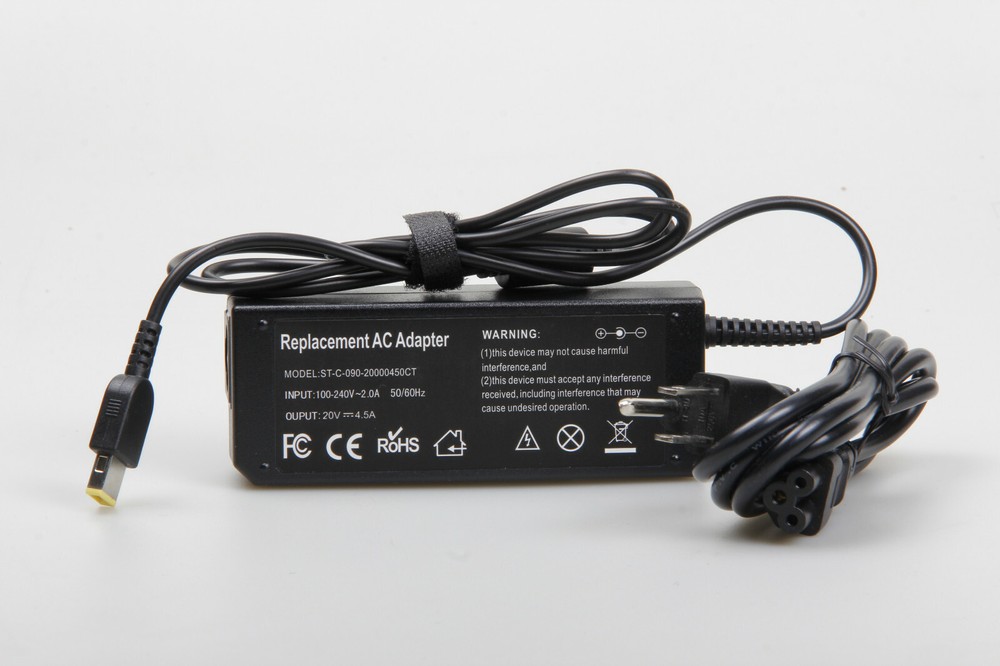 Lenovo ThinkPad X1 Carbon AC Adapter Charger 45N0267 45N0278 45N0244-image