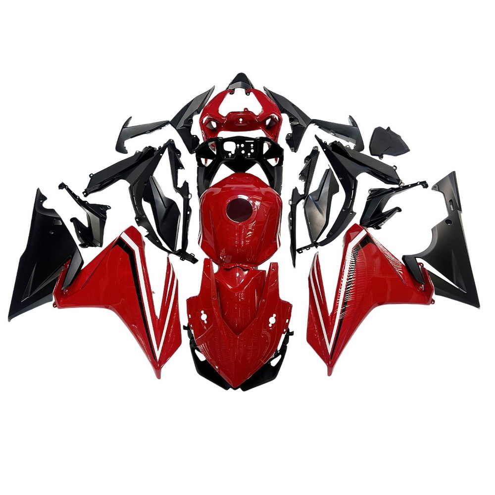 Injection Red White Black Fairing Kit for 2019-2023 Honda CBR500R ABS Bodywork