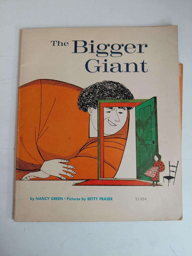 The Bigger Giant, by Nancy Green, Including Record, 1963 First Edition