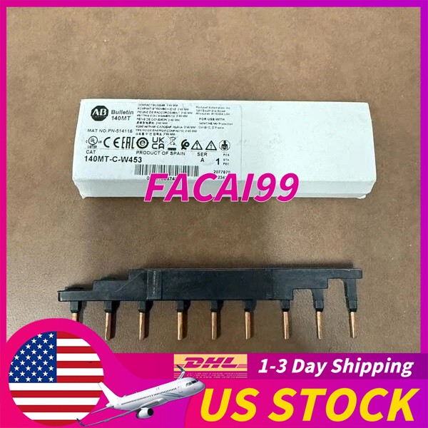 Allen Bradley 140MT-C-W453 Compact Busbar New Sealed Free Shipping