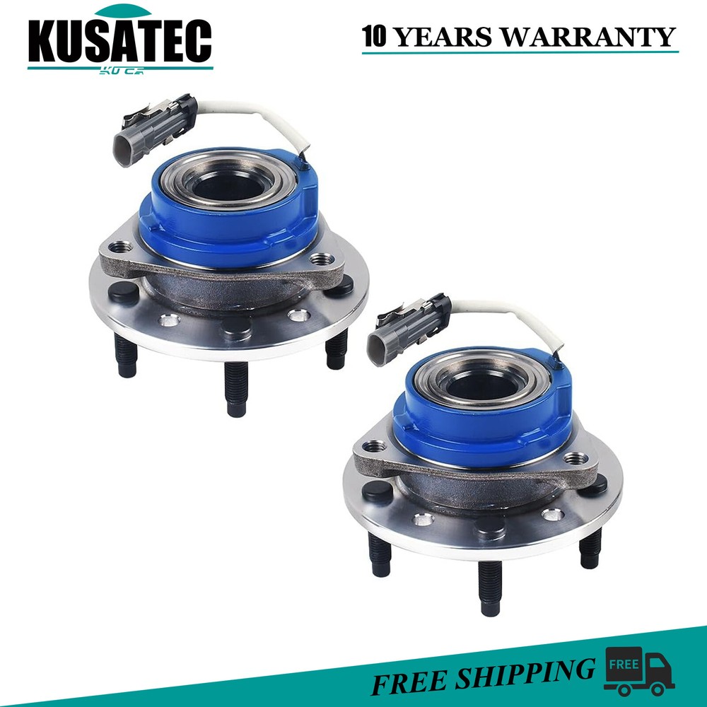 Pair Front Wheel Hub Bearing Assembly For Chevy Classic Oldsmobile Cutlass/Alero