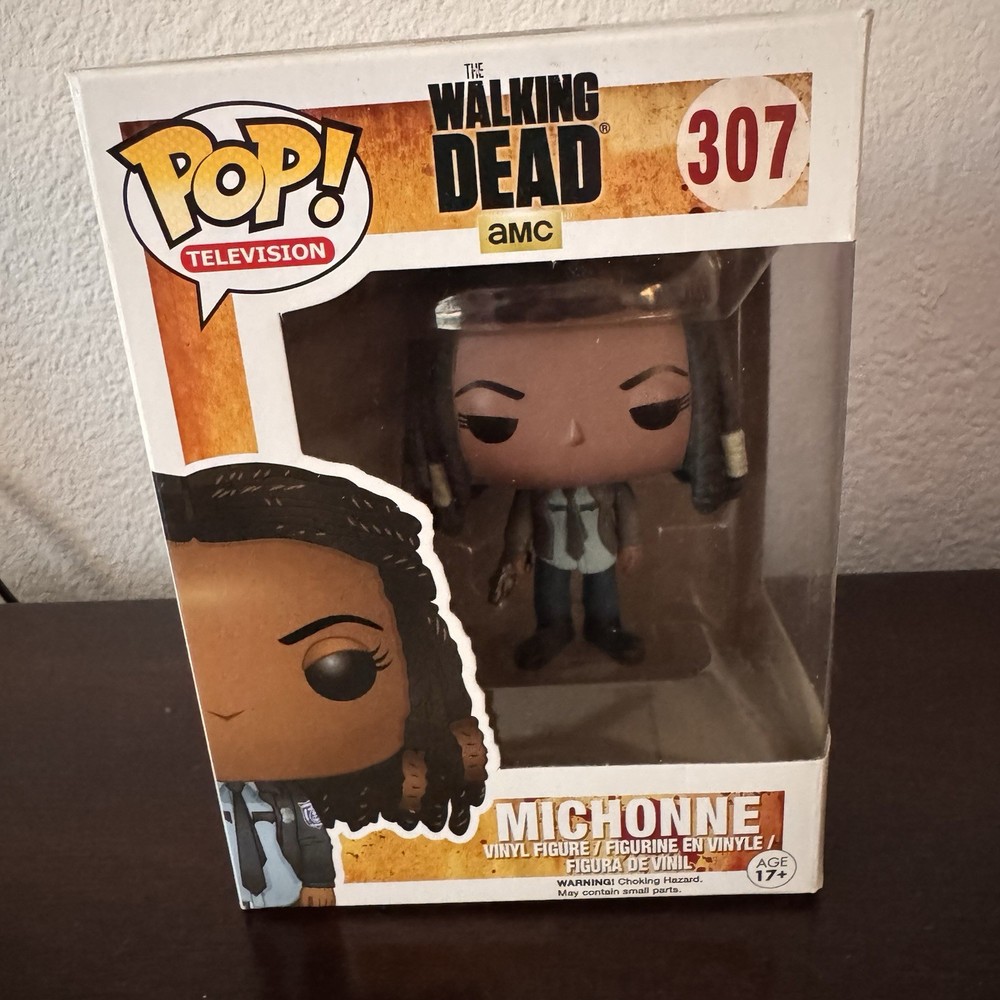 Funko Pop TV The Walking Dead Michonne #307 Vinyl Figure New in Box