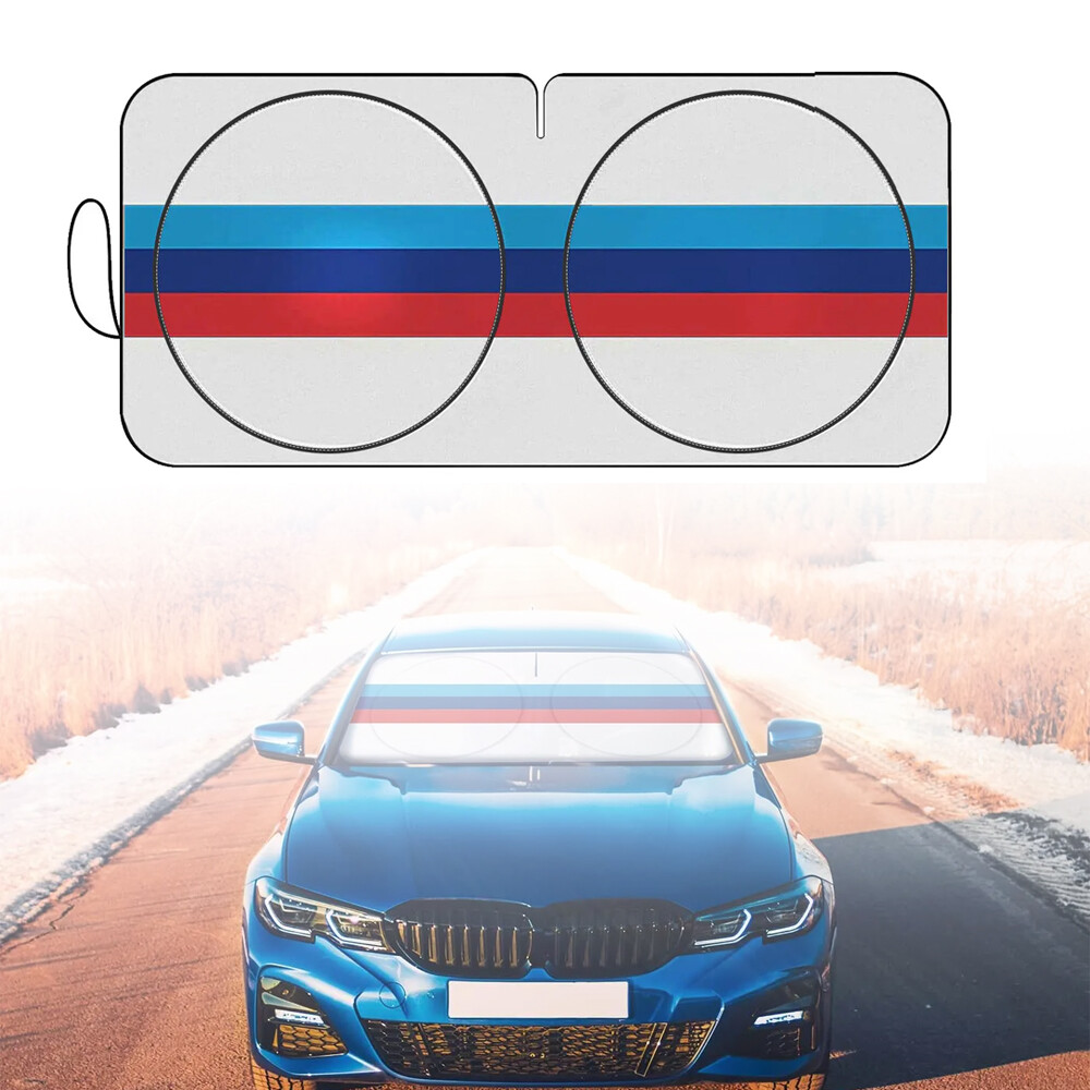 Foldable UV Heat Block Car Sun Shade Visor for BMW Windshield Protection