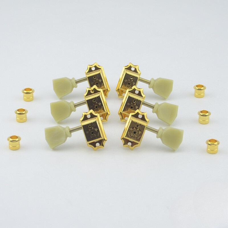 Original L3+R3 Locking Height Adjust Kluson Vintage Guitar Machine Heads Tuners