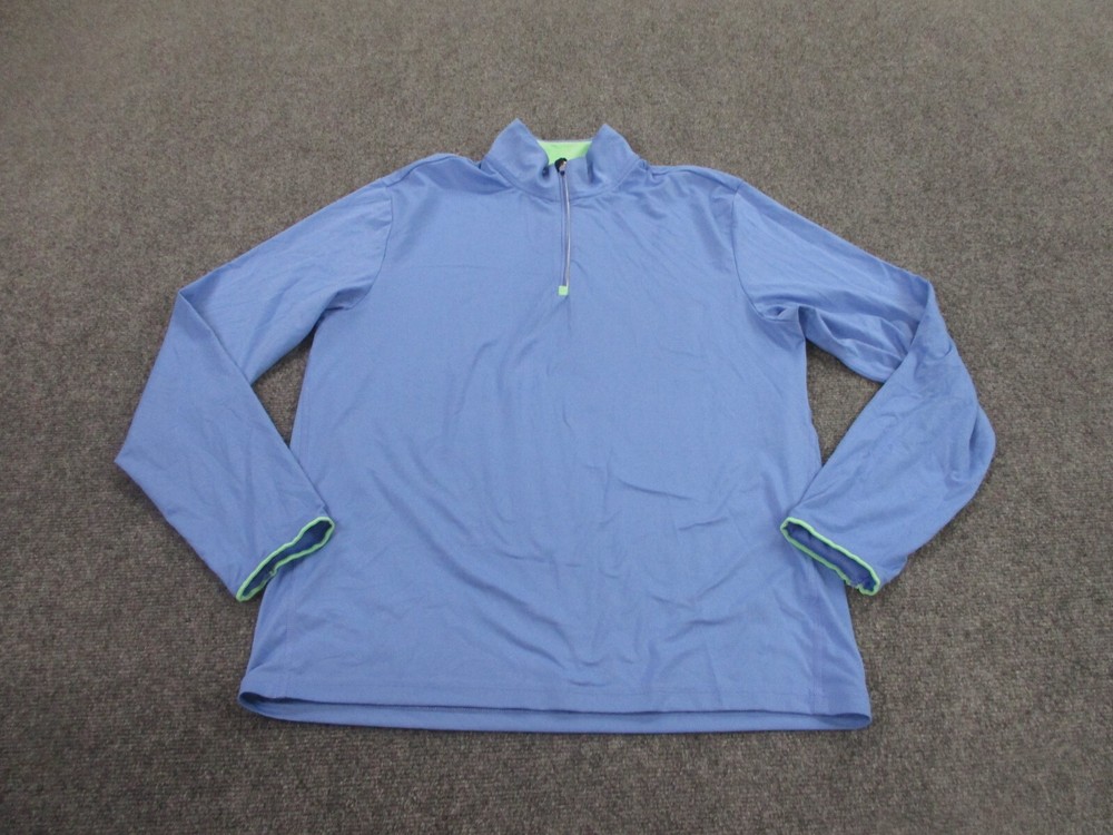 Polo Ralph Lauren Jacket Adult M Blue Pullover Pony Golf Performance Stretch Men