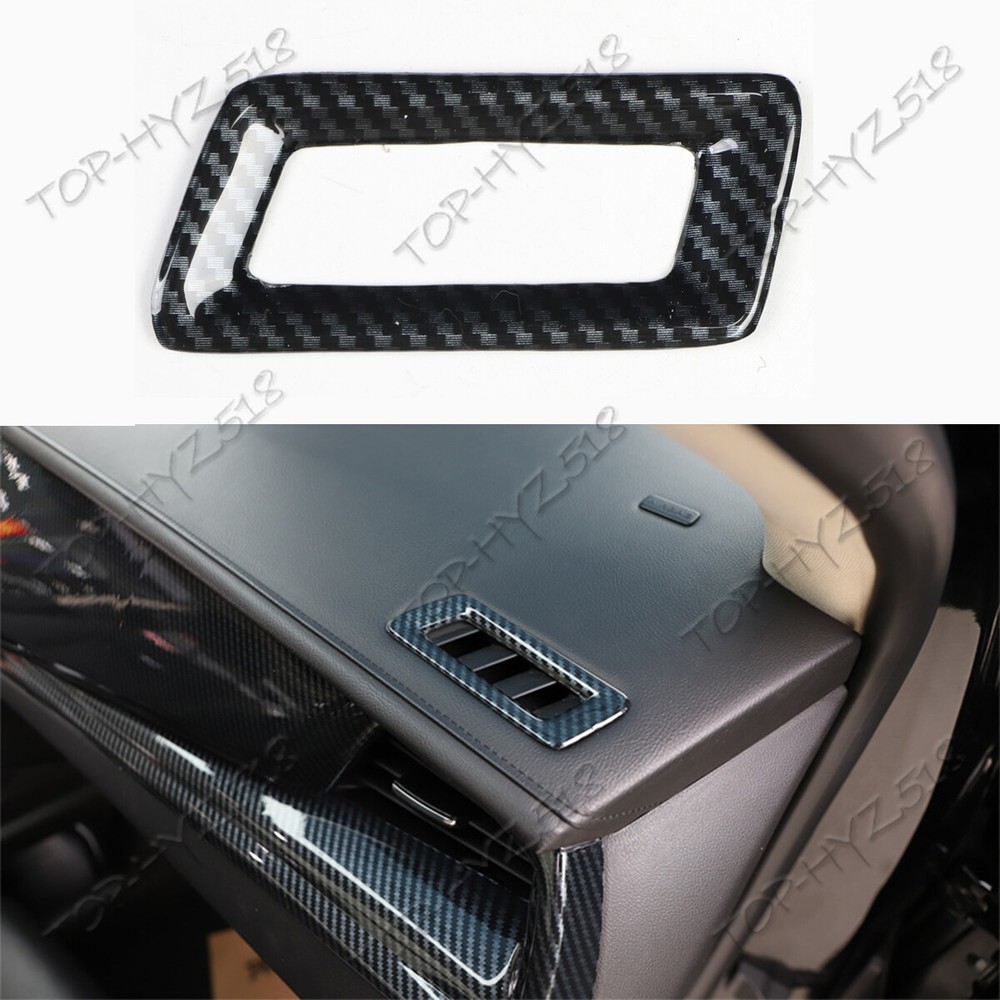 For Cadillac XT5 2017-2024 ABS Carbon Right side Dashboard Air Outlet Vent Trim