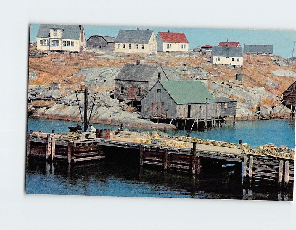 Postcard Peggys Cove Canada