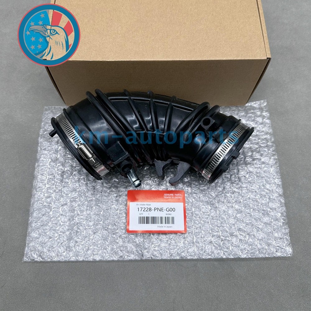 17228-PNE-G00 Air Intake Hose+CLAMP For Acura RSX 2002-2006 Honda CR-V 02-04 NEW