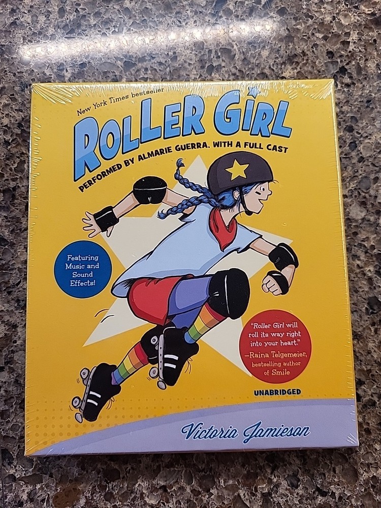 Roller Girl Audio Book CD by Victoria Jamieson NEW SEALED