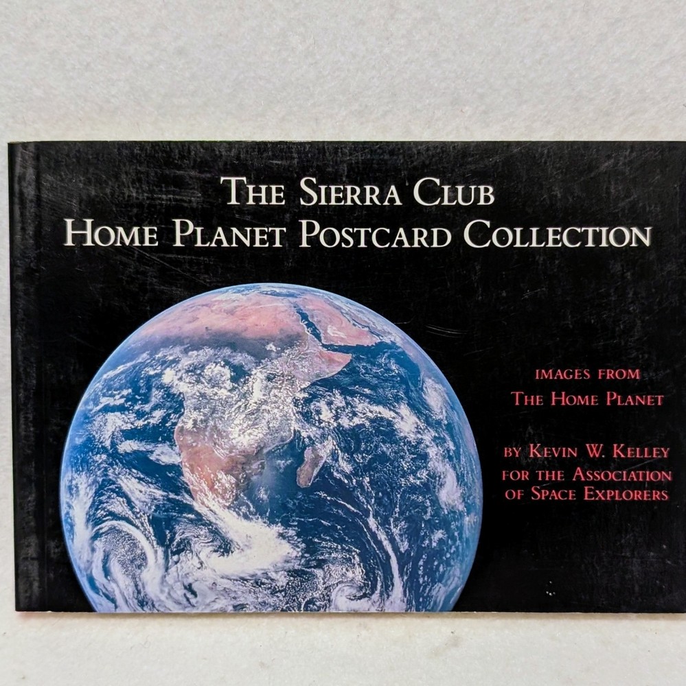Vintage 1989 Sierra Club Home Planet Earth Postcard Collection Booklet Complete