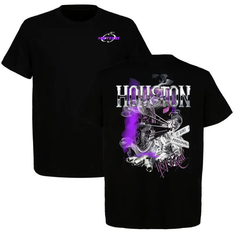 HOUSTON TX CULTURE SLAB T-Shirt Purple Smoke Graphic Tee, Streetwear Hip-Hop
