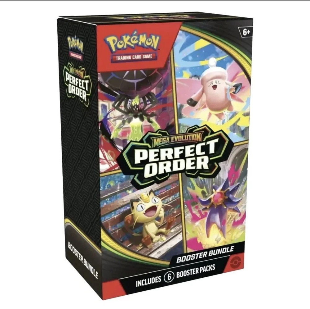 Pokemon TCG Perfect Order Booster Bundle (ME03) NEW Factory Sealed