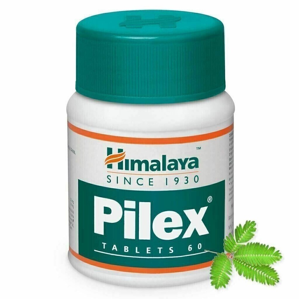 Himalaya Pilex Tablet (Pack of 1) Cures Fissures Hemorrhoids/Piles, Expiry: 2025
