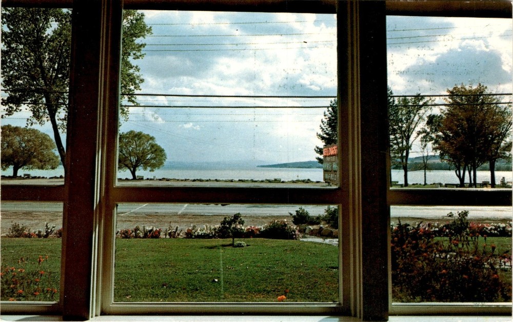 Canandaigua, N. Y., Lake Street, Canandaigua Lake, Finger Lakes, N Postcard