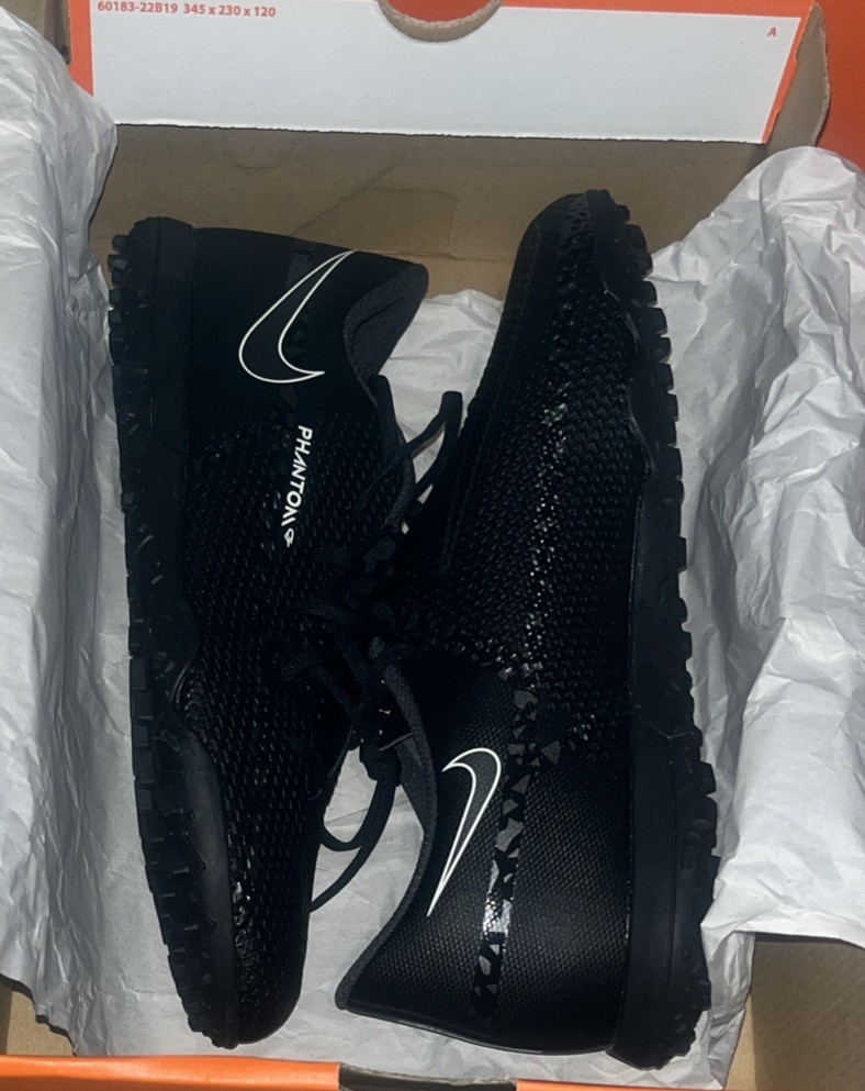 NEW Nike Phantom GT2 Club TF Phantom Black Mens Soccer Shoe Size 9.5 DC0821-001
