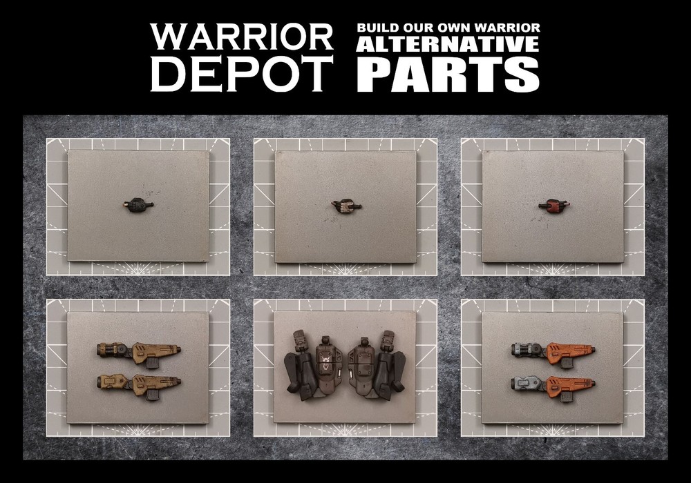 Acid Rain World Base Body Upgrade Parts for 1/18 3.75-Inch GI Joe Figures-image