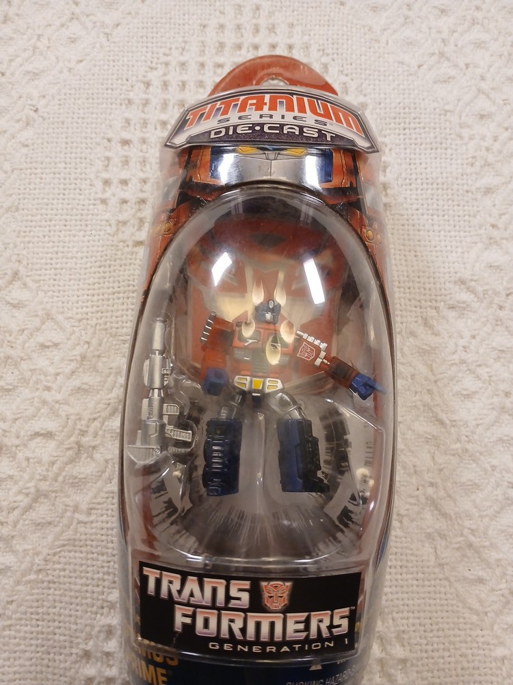2006 Transformers Optimus Prime Titanium Series Diecast Action Figure New